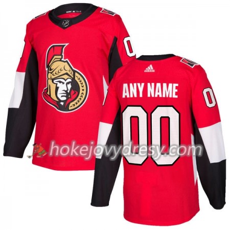 Pánské Hokejový Dres Ottawa Senators Personalizované Červená 2017-2018 Adidas Authentic